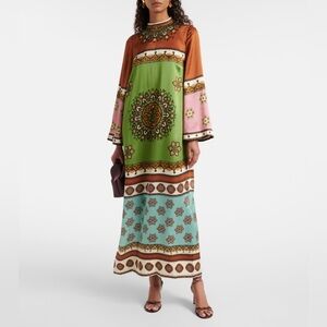 ALÉMAIS Contina silk maxi dress $970 New without tag